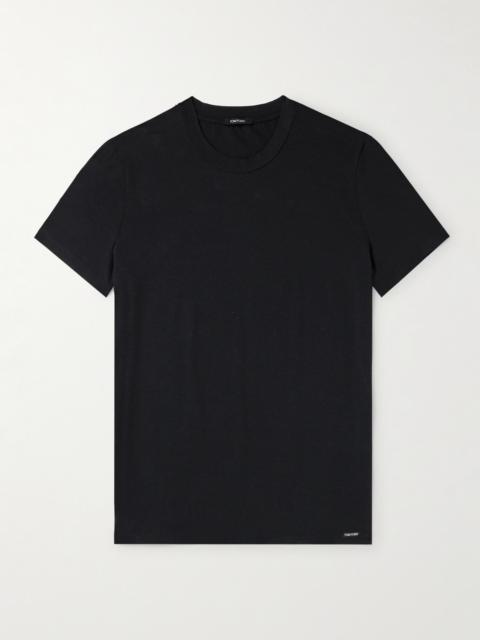 TOM FORD Slim-Fit Stretch Cotton and Modal-Blend T-Shirt