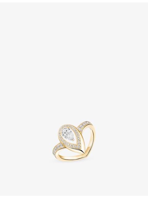 MESSIKA Fiery 0.30ct 18ct Gold And 0.63ct Diamond Ring