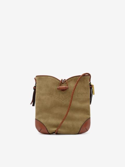 Isabel Marant TYAG SUEDE LEATHER SHOULDER BAG