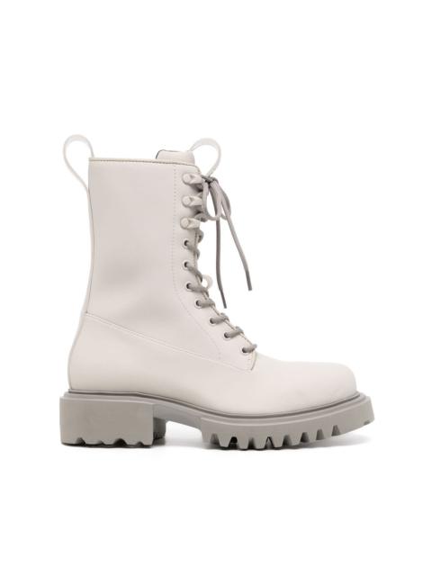 RAINS Show lace-up combat boots