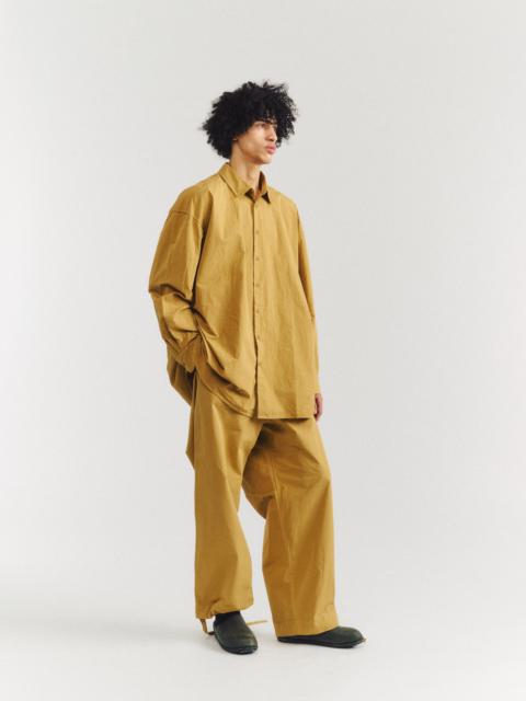 CASEY/CASEY HAMNET SHIRT - PAPER COT - MUSTARD