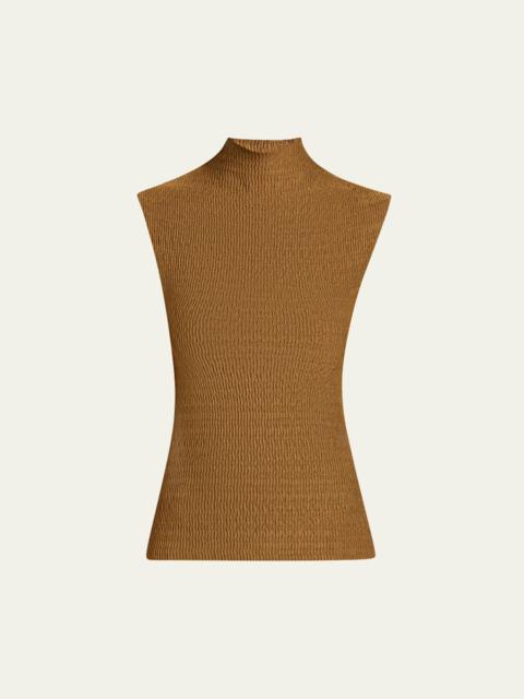 A.L.C. Jada Mock-Neck Top