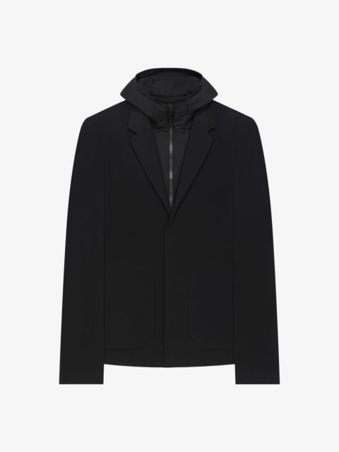 Givenchy HOODED SLIM-FIT JACKET IN NYLON