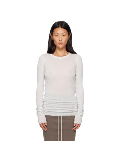 Rick Owens DRKSHDW Off-White Tower Basic LS T-shirt