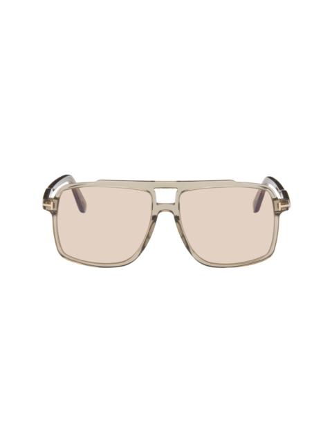 TOM FORD Green Kemp Sunglasses