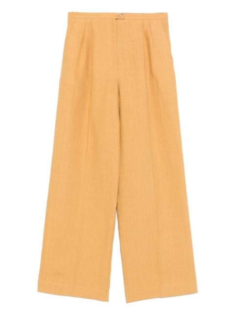 forte_forte linen darted trousers