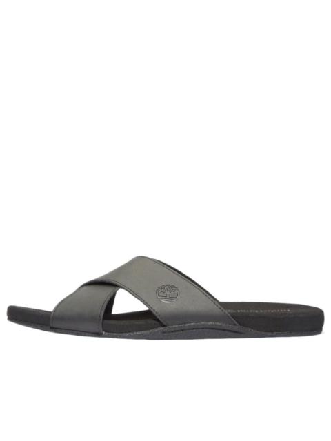 Timberland Timberland Seton Bay Cross Strap Sandals 'Black' TB0A24Z50151