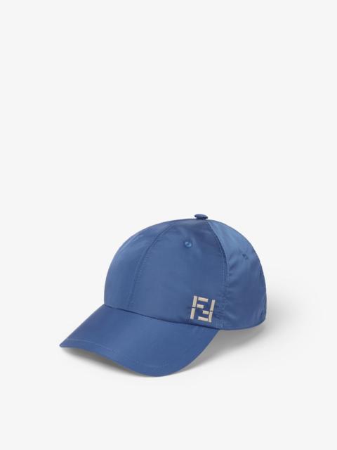 FENDI Hat Light blue nylon baseball cap