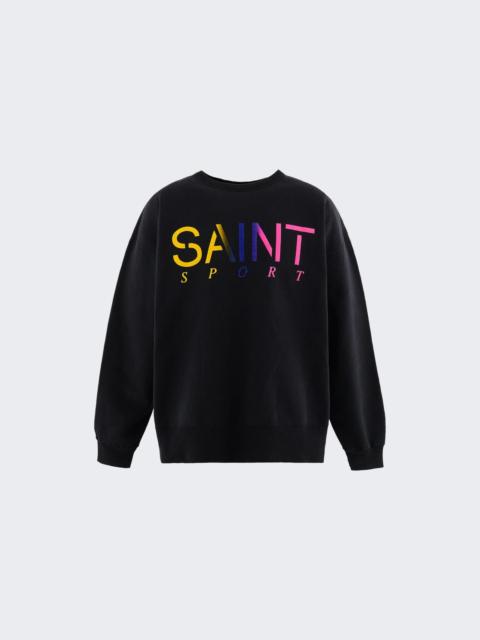 SAINT M×××××× Saint Sport Crewneck Sweatshirt Black