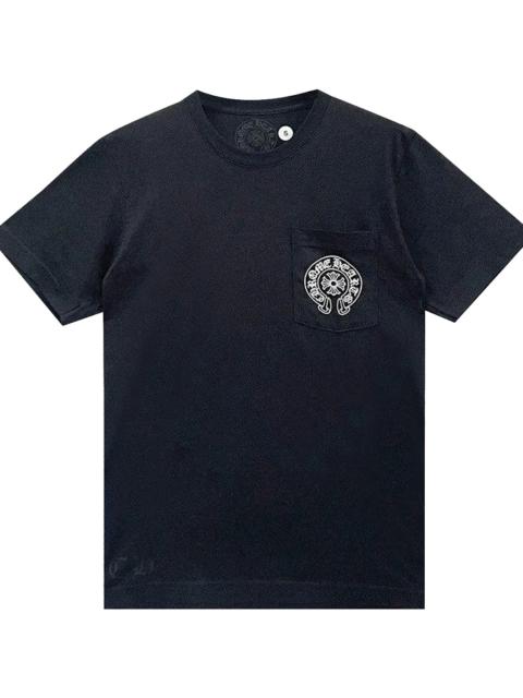 Chrome Hearts Las Vegas Exclusive Horseshoe Logo Pocket T-Shirt "Black" CHRM0836