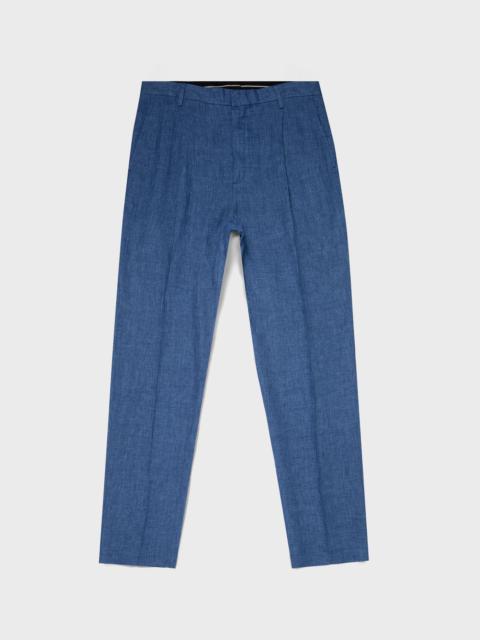 Sunspel Pleated Linen Trouser