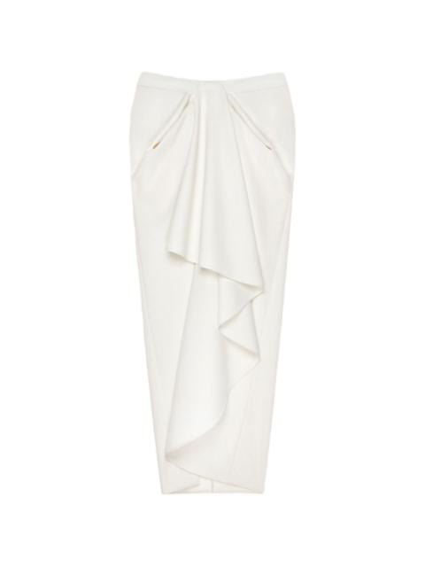 Givenchy draped maxi skirt