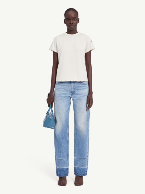 MM6 Maison Margiela Mannequin-print cotton jersey T-shirt