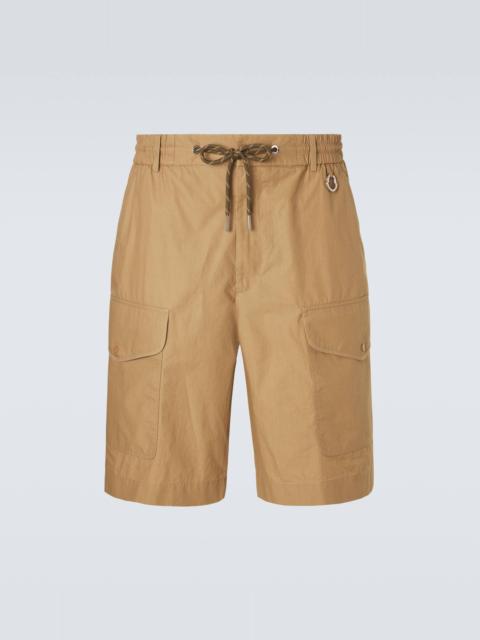 Moncler Cotton cargo shorts