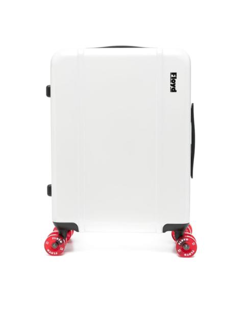Floyd Cabin logo-print suitcase