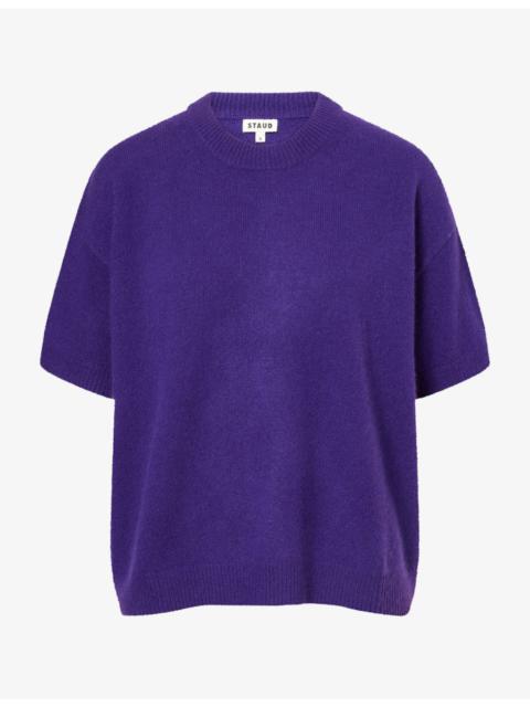 STAUD Sorrento Brushed Cashmere Jumper