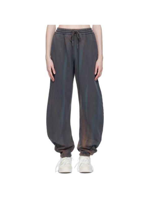 Off-White Gray Drawstring Lounge Pants