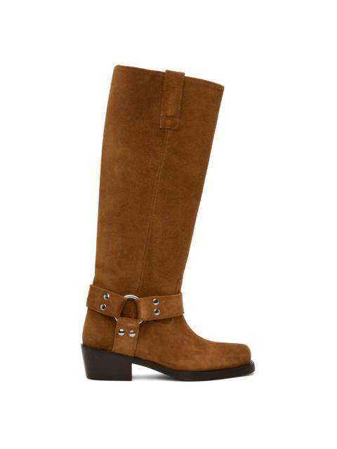 PARIS TEXAS Tan Roxy Tall Boots