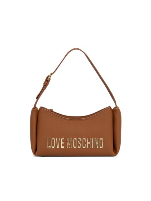 Moschino logo-plaque tote bag