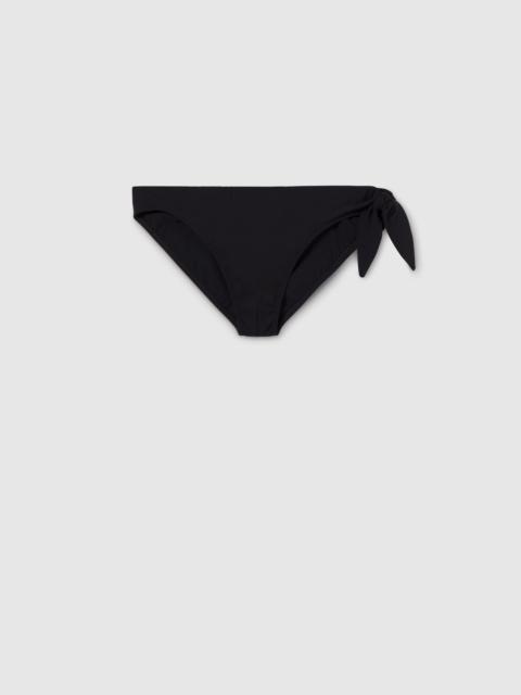 GUCCI Stretch jersey swim briefs with knot