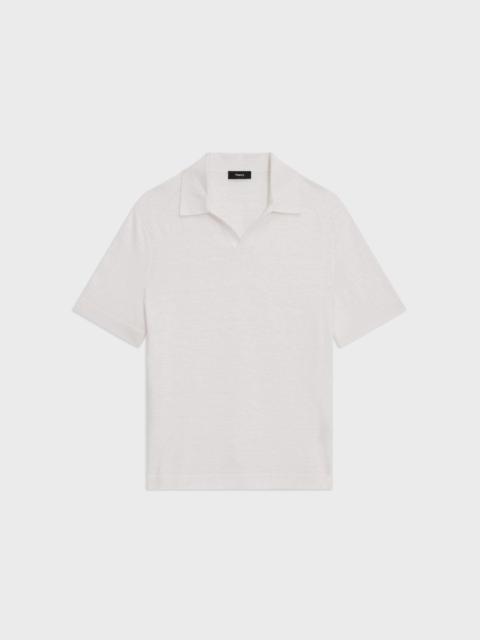 Brenan Polo Shirt in Cotton-Linen