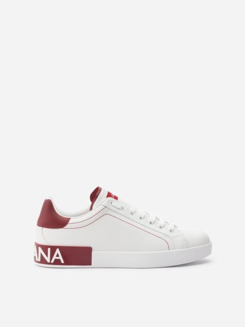 Dolce & Gabbana Calfskin nappa Portofino sneakers