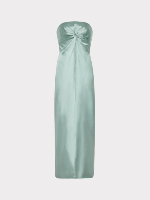 MILLY Michell Satin Maxi Dress