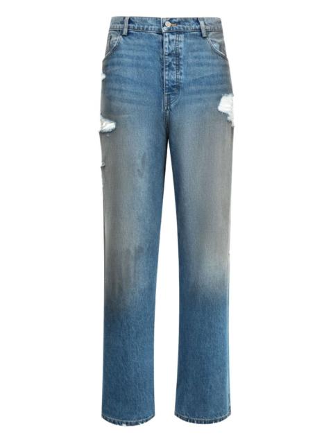 distressed baggy jeans