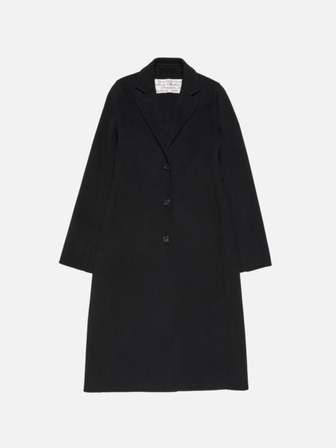 Acne Studios Tailored wool coat - Black