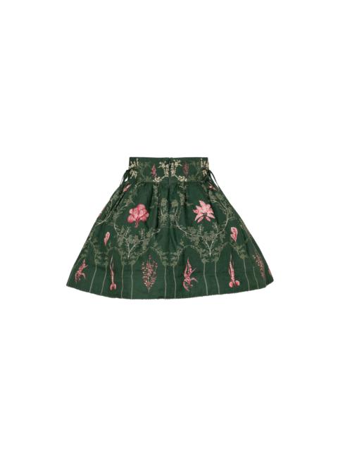 Agua by Agua Bendita Nori Encaje Mini Skirt