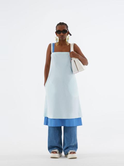 SUNNEI AZURE DOUBLE SLIP DRESS