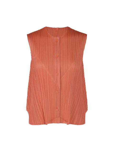 PLEATS PLEASE ISSEY MIYAKE◆24AW/SOLAR FLARE/3/ポリエステル/無地/PP43JJ481 SOLAR FLARE Shirt Greyish Pink – ISSEY MIYAKE EU