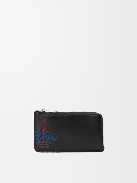 Loewe Coin cardholder in shiny calfskin