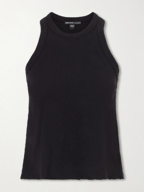 JAMES PERSE Slub Cotton-jersey Tank Top