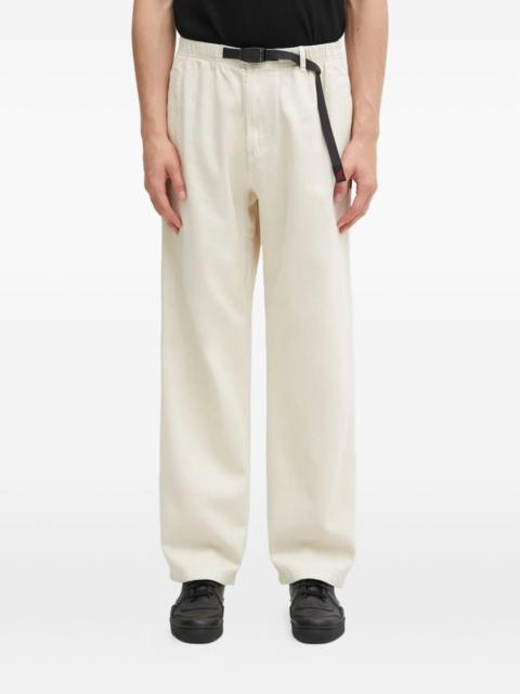 GRAMICCI Hemp Straight Fit belted trousers