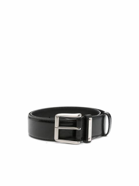 paloma wool Juana Waist logo-plaque leather belt