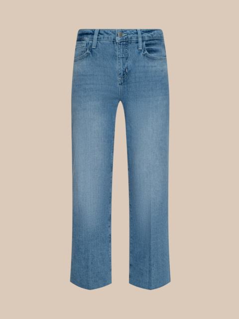 L'AGENCE Wanda Cropped Wide-Leg Jean