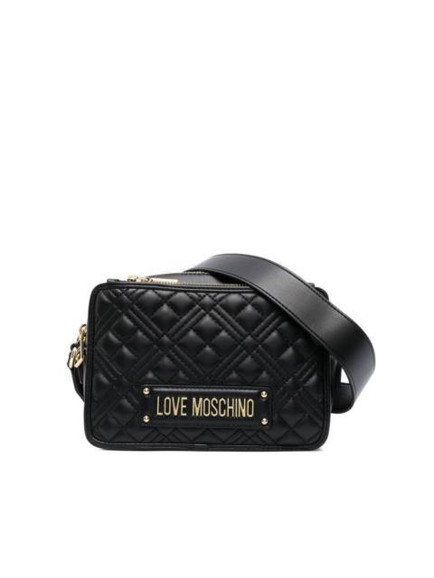 Moschino quilted leather bag