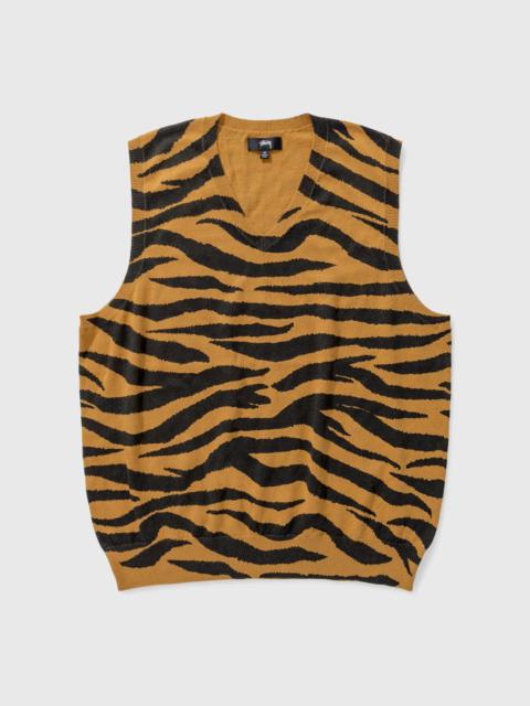 Stüssy TIGER PRINTED SWEATER VEST