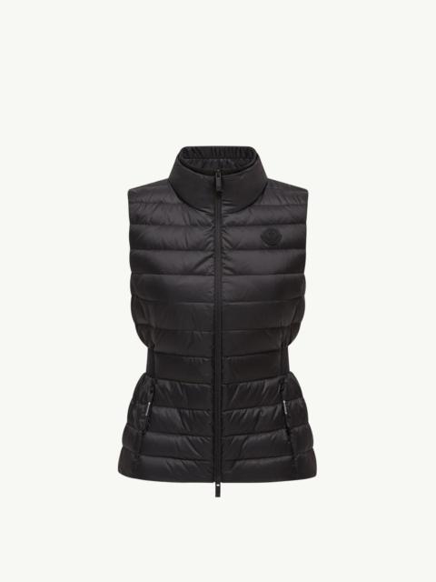 Moncler Valmarie Fit & Flare Down Vest
