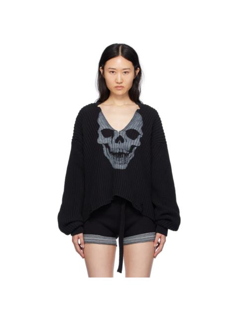 OTTOLINGER Black Skull Sweater
