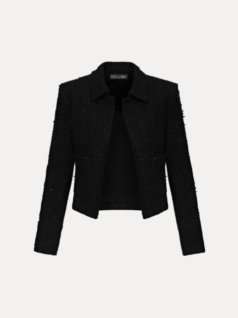 Oscar de la Renta BOUCLE TWEED JACKET
