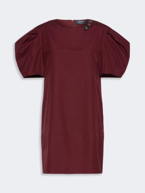 Max Mara VICOLO Cotton poplin short dress - RUBY
