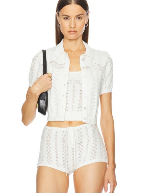 HELSA Adam Cardigan Top