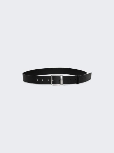 MM6 Maison Margiela Leather Belt Black