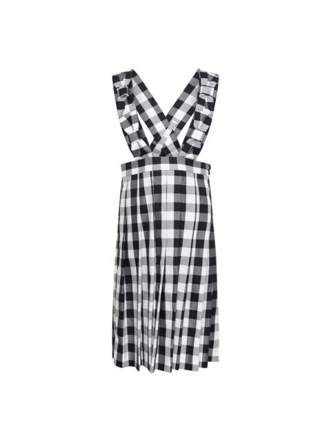 Comme des Garçons GIRL Cotton Big Gingham Check Pinafore
