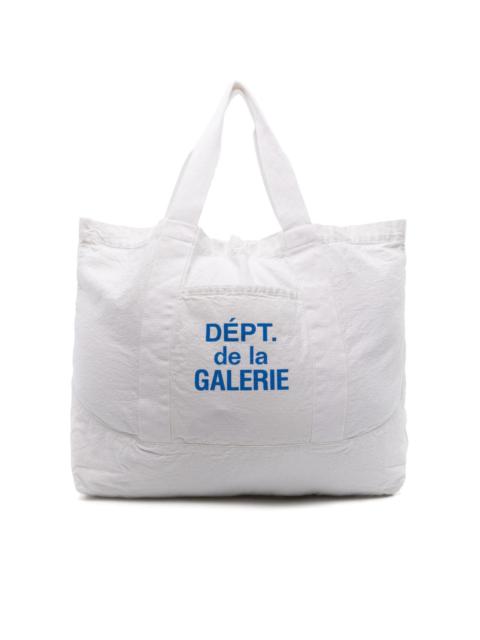 GALLERY DEPT. logo-print cotton tote