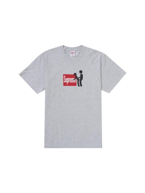 Supreme Supreme Stick Tee Ash Grey | stockx | REVERSIBLE