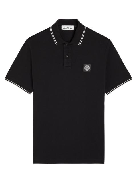 Stone Island Stone Island Piqué Cotton Polo Shirt