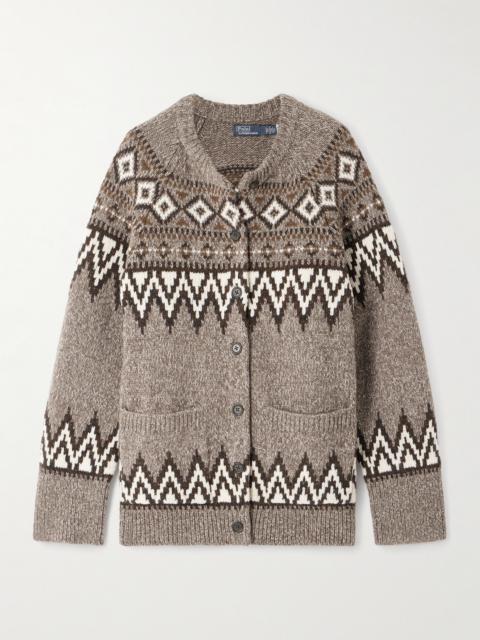 Polo Ralph Lauren Fair Isle Wool-blend Cardigan